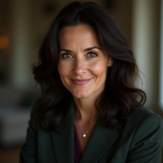 Porträt von Leonie Maier, dem Gesicht hinter Schattenblick Orakel, lächelnd und einladend